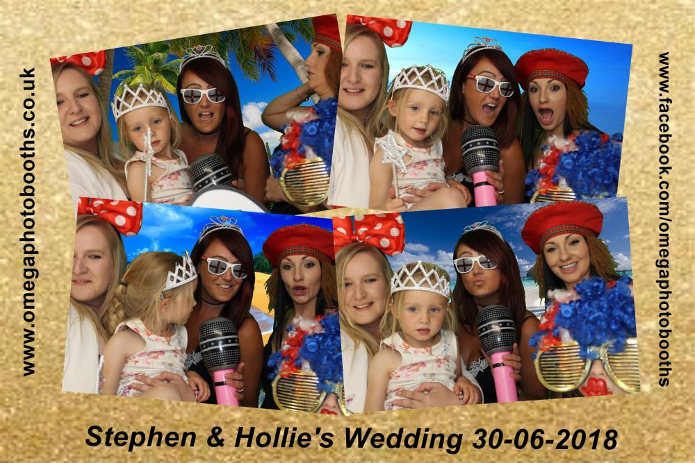 Stephen & Hollie's Wedding | View more photos from the event at gallery.omegaphotobooths.co.uk/u/OmegaPhotobooths/Stephen-Hollies-Wedding